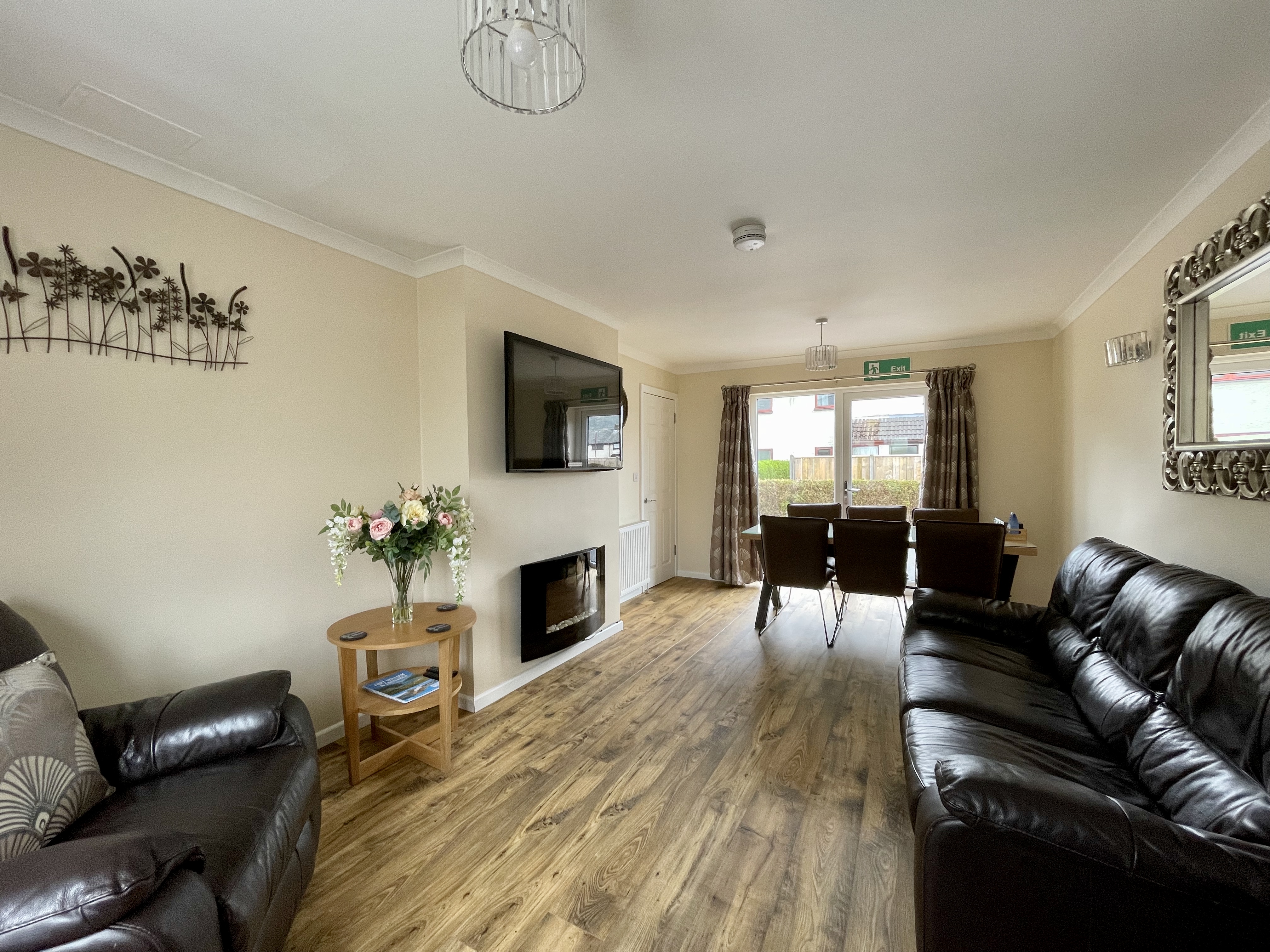 The living room